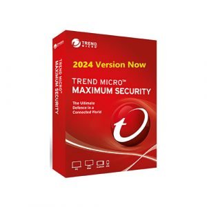 Trend Micro Maximum Security 2024 multi-language for PC, Mac, Android and iOS Product key
